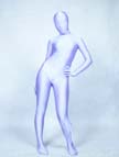Unicolor Light Blue Lycra Spandex Zentai Catsuit